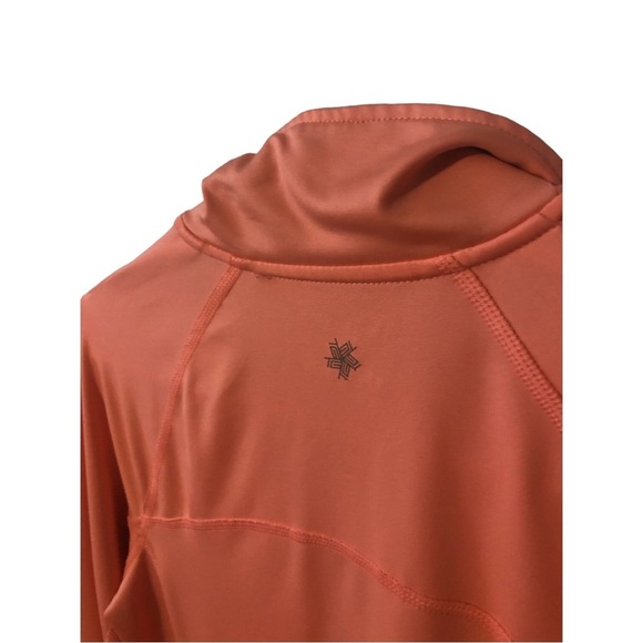 Coral Tek Gear Pullover Dry Tek 1/4Zip  Activewear Athleisure Running Layering S - Picture 6 of 11